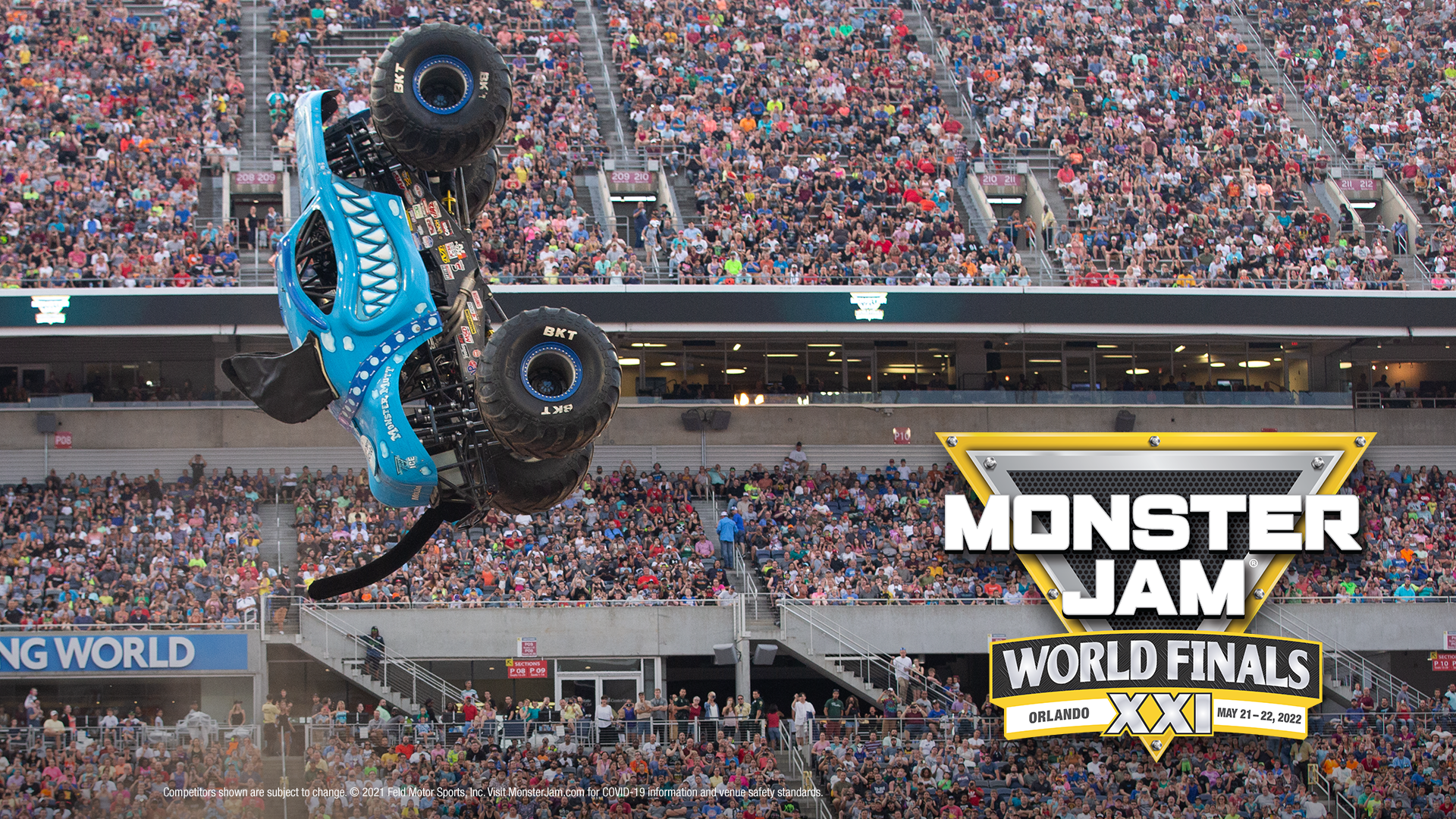 Monster Jam rampages over Orlando's Camping World Stadium this weekend, Orlando